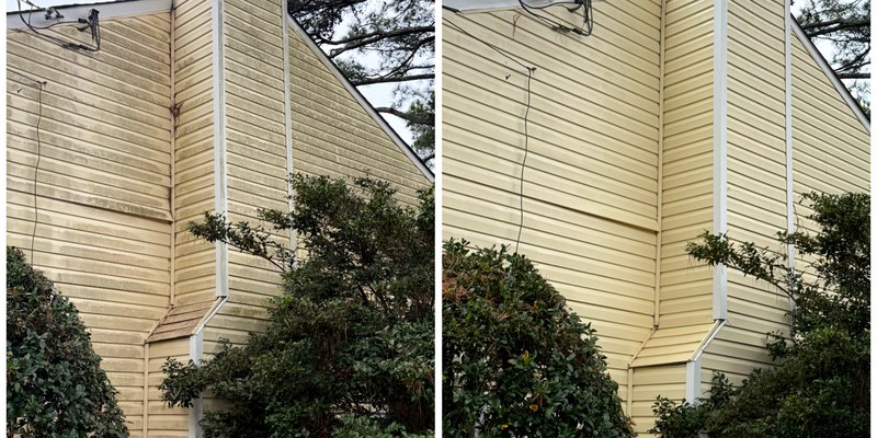 Building Exterior Pressure Washing